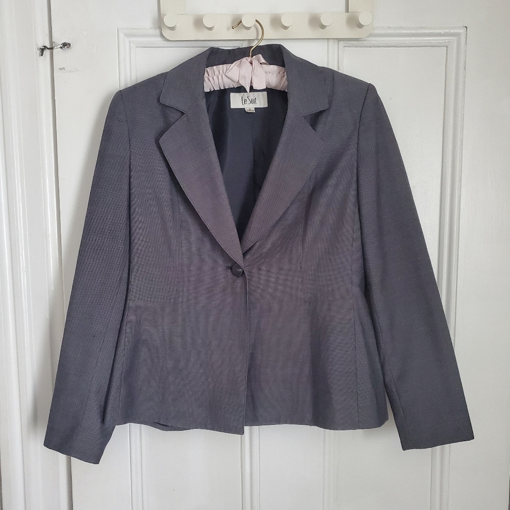 Le Suit Grey Suit Blazer
